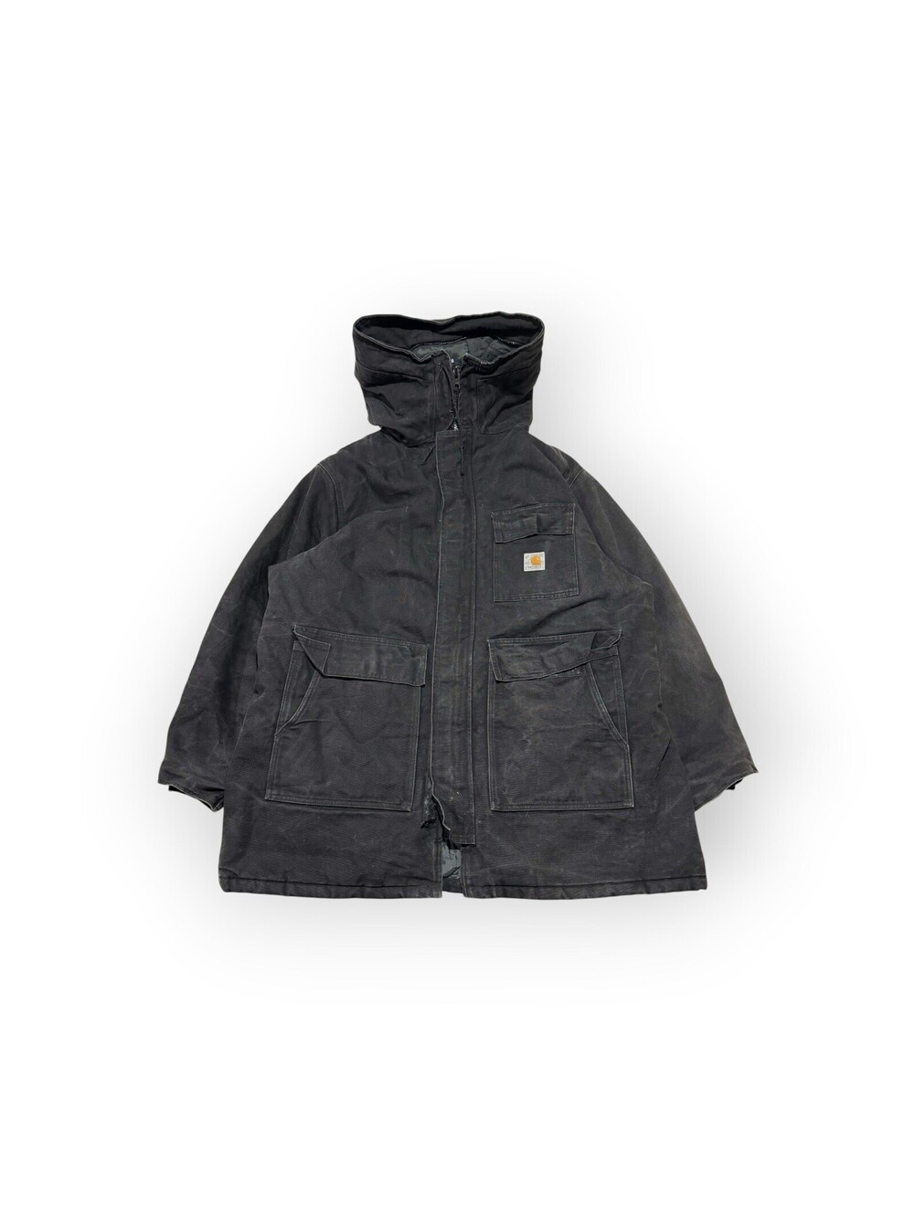 Vintage 90s CQ385 Carhartt Canvas Arctic Quilt Work Jacket Size 2XL Men’s